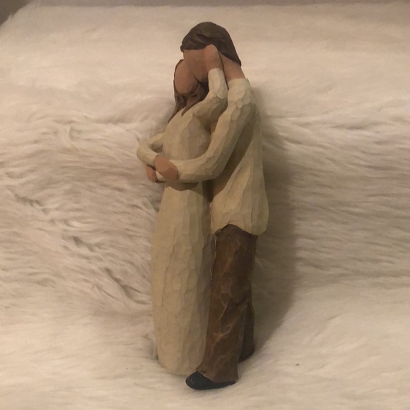 Willow Tree “Together” 2001 Man and Woman Embracing Figurine - Picture 4 of 5